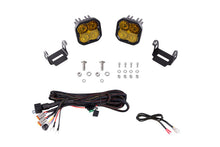 Cargar imagen en el visor de la galería, Diode Dynamics 2021 Ford Bronco SS3 LED Ditch Light Kit - Yellow Pro Combo