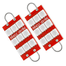 Cargar imagen en el visor de la galería, Oracle 44MM 6 LED 3 Chip - Loop Festoon Bulbs (Pair) - Red