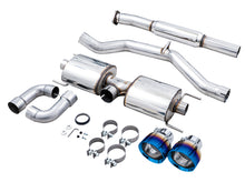 Cargar imagen en el visor de la galería, AWE Touring Edition Exhaust for Subaru BRZ / Toyota GR86 / Toyota 86 / Scion FR-S - Vapor Blue Tips