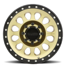 Cargar imagen en el visor de la galería, Method MR315 17x8.5 +25mm Offset 8x6.5 130.81mm CB Gold/Black Street Loc Wheel
