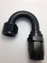 Cargar imagen en el visor de la galería, Fragola -10AN Nut x -12AN Hose Reducing Hose End 180 Degree - Black
