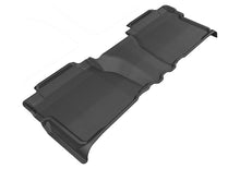 Cargar imagen en el visor de la galería, 3D MAXpider 2007-2013 Toyota Tundra Double Cab Kagu 2nd Row Floormats - Black