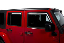 Cargar imagen en el visor de la galería, Putco 07-18 Jeep Wrangler JK - 4 Door Element Tinted Window Visors