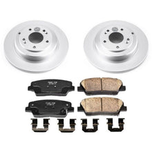 Cargar imagen en el visor de la galería, Power Stop 10-16 Hyundai Genesis Coupe Rear Z17 Evolution Geomet Coated Brake Kit