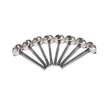 Comp Cams Valve Set, Exhaust 8Mm 1.550In Head Stainless 4.920In Oal