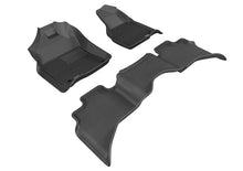 Cargar imagen en el visor de la galería, 3D MAXpider 12-24 Dodge Ram 1500 Quad Cab / Ram Classic Quad Cab Kagu Black Full Set (2 EYELETS)