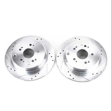 Cargar imagen en el visor de la galería, Power Stop 07-18 Acura RDX Rear Evolution Drilled &amp; Slotted Rotors - Pair