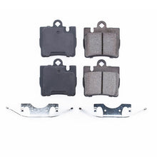 Cargar imagen en el visor de la galería, Power Stop 01-02 Mercedes-Benz CL55 AMG Rear Z17 Evolution Ceramic Brake Pads w/Hardware