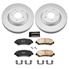 Cargar imagen en el visor de la galería, Power Stop 08-14 Nissan Rogue Front Z17 Evolution Geomet Coated Brake Kit