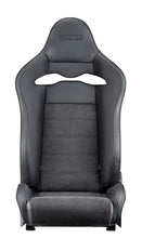 Cargar imagen en el visor de la galería, Sparco Seat SPX Leather/Alcantara Black - Left