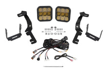 Cargar imagen en el visor de la galería, Diode Dynamics Stage Series Ditch Light Kit for 2019-Present Ram SS5 - Yellow Pro Combo