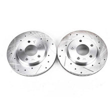 Cargar imagen en el visor de la galería, Power Stop 07-12 Dodge Caliber Front Evolution Drilled &amp; Slotted Rotors - Pair