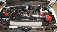 Cargar imagen en el visor de la galería, Spectre 11-14 Ford F250/350 V8-6.2L F/I Air Intake Kit - Polished w/Red Filter