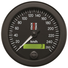 Cargar imagen en el visor de la galería, Autometer Stack 88mm 0-260 KM/H Electronic Speedometer - Black