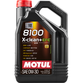 Motul 5L 8100 X-Clean + EFE 0W30 Full Synthetic Engine Oil