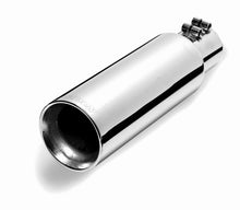 Load image into Gallery viewer, Gibson Round Dual Wall Angle-Cut Tip - 3in OD/2.5in Inlet/12in Length - Stainless