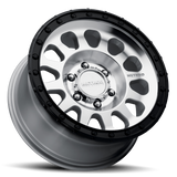 Method MR315 17x8.5 0mm Offset 5x5 BP 71.50mm CB Machined Wheel - Gloss Black Lip