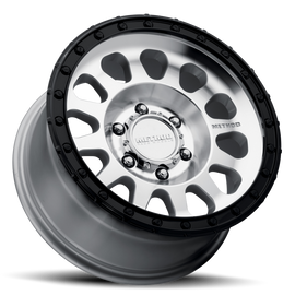 Method MR315 17x9 -12mm Offset 8x6.5 130.81mm CB Machined Wheel - Gloss Black Lip