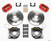 Cargar imagen en el visor de la galería, Wilwood Dynapro Dust-Boot P/S Park Brake Kit Red Small Ford 2.50in Offset