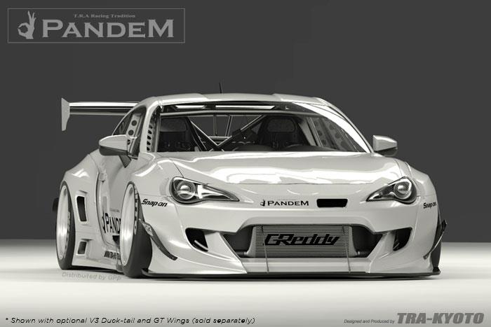 GReddy Scion FR-S Pandem Wide Body V3 Side Canards