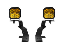 Cargar imagen en el visor de la galería, Diode Dynamics 15-20 Ford F-150/Raptor Pro SS3 LED Ditch Light Kit - Yellow Combo