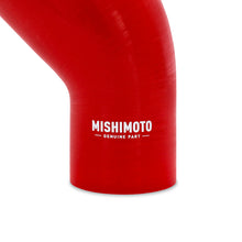 Cargar imagen en el visor de la galería, Mishimoto Silicone Reducer Coupler 45 Degree 3in to 3.25in - Red