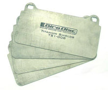 Cargar imagen en el visor de la galería, GiroDisc 2003 Dodge Viper Front Titanium Pad Shields