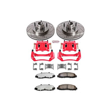 Cargar imagen en el visor de la galería, Power Stop 97-98 Ford F-150 Front Z36 Truck &amp; Tow Kit w/Cals