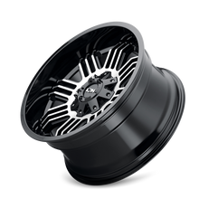 Cargar imagen en el visor de la galería, ION Type 144 20x9 / 6x135 BP / 18mm Offset / 106mm Hub Black/Machined Wheel