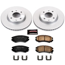 Cargar imagen en el visor de la galería, Power Stop 03-05 Hyundai Sonata Front Z17 Evolution Geomet Coated Brake Kit