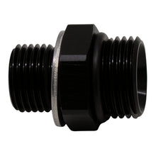 Cargar imagen en el visor de la galería, DeatschWerks 8AN ORB Male to M16 X 1.5 Metric Male (Incl O-Ring and Washer) - Anodized Matte Black