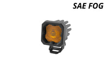 Cargar imagen en el visor de la galería, Diode Dynamics Stage Series C1 LED Pod - Yellow SAE Fog Standard ABL Each