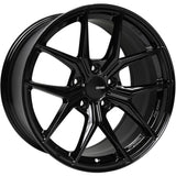 Enkei TSR-X 20x8.5 40mm Offset 5x120 BP 72.6mm Bore Gloss Black Wheel