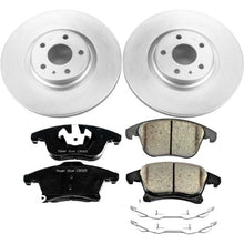 Cargar imagen en el visor de la galería, Power Stop 13-19 Ford Fusion Front Z17 Evolution Geomet Coated Brake Kit
