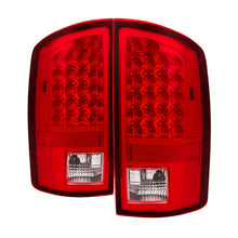 Load image into Gallery viewer, Xtune Dodge Ram 07-08 1500 / Ram 07-09 2500/3500 LED Tail Lights Red Clear ALT-JH-DR07-LED-RC