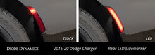 Cargar imagen en el visor de la galería, Diode Dynamics 15-21 Dodge Charger LED Sidemarkers - Smoked (set)