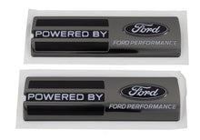 Load image into Gallery viewer, Ford Racing Powered by Ford Performance Fender Badge - Black