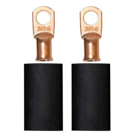 Moroso 3/8in Dia Stud 2 GA Wire Crimp/Solder Battery Cable Terminal Kit (2 Pack)
