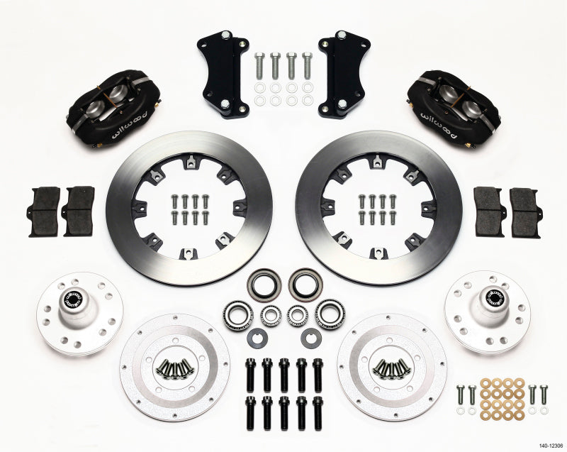 Wilwood Forged Dynalite Front Kit 12.19in Heidts Tri -5 2 inch Drop Spindle