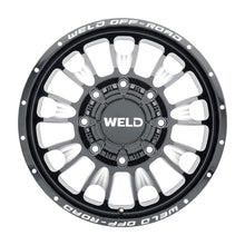 Cargar imagen en el visor de la galería, Weld Off-Road W121 20X8.25 Scorch Front 8X200 ET108 BS8.90 Gloss Black MIL 142.2