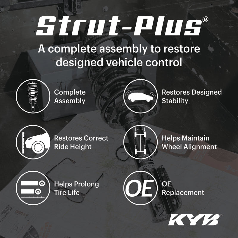 KYB 05-15 Toyota Tacoma 2WD (exc. PreRunner & X-Runner) Shocks & Struts Strut Plus Front Left