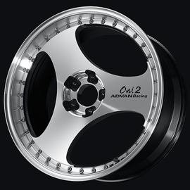 Advan RSII 18X9.5 +41 5x98 PCD Racing Hyper Black