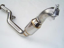 Load image into Gallery viewer, Invidia 02-07 WRX/STi Polished Divorced Waste Gate Downpipe with High Flow Cat