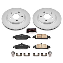 Cargar imagen en el visor de la galería, Power Stop 04-05 Chevrolet Classic Front Z17 Evolution Geomet Coated Brake Kit