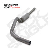 Diamond Eye KIT 4in Catback Single SS: 94-97 FORD 7.3L F250/F350 PWRSTROKE