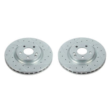 Cargar imagen en el visor de la galería, Power Stop 17-19 Infiniti QX30 Front Evolution Drilled &amp; Slotted Rotors - Pair