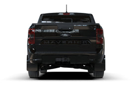 Rally Armor 22-26 Ford Maverick Black Mud Flap - Metallic Black Logo