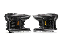 Cargar imagen en el visor de la galería, Raxiom 18-20 Ford F-150 CXR Series V2 LED Headlights- Black Housing- Clear Lens
