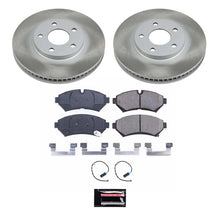 Cargar imagen en el visor de la galería, Power Stop 98-02 Cadillac Seville Front Semi-Coated Rotor Kit