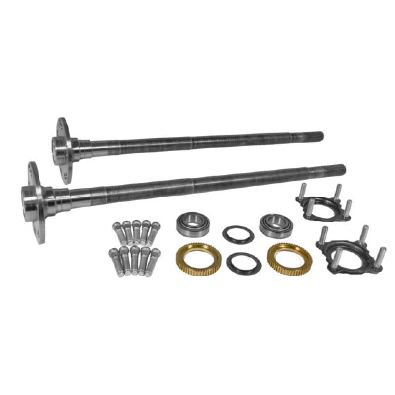 Yukon Chromoly Rear Axle Kit Dana 35 Jeep JL Non-Rubicon 29 Spline 2 Sides